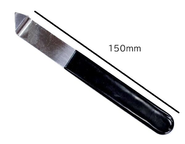 仕上げカンナ用 ステンレス 長さ155ｍｍ 幅20ｍｍ 滑りにくいグリップ 陶芸教室 カンナ かんな 陶芸