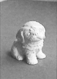 鋳込み用 石膏型 シーズー犬 104×67×H104ｍｍ kc-56 型 陶芸 陶芸教室 鋳込み 犬