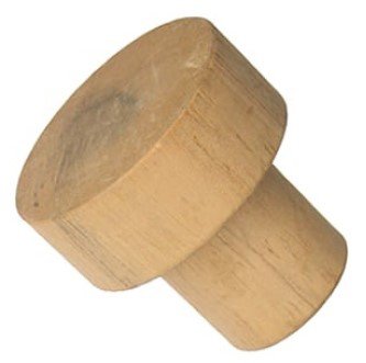 内ごて 平 直径50mm 陶芸用 タタキ板で粘土を締める時の内側の支えに 陶芸用 陶芸 陶芸教室 こて コテ 木 木製