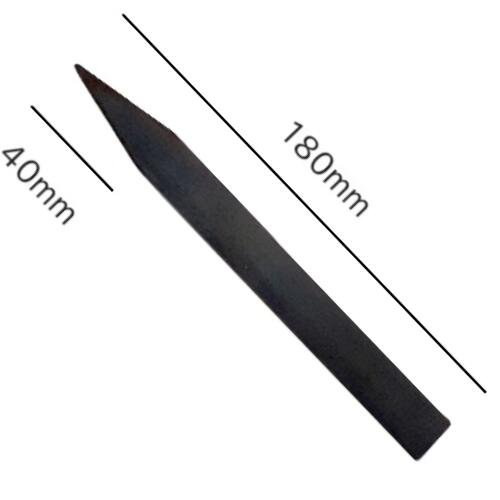 仕上げ用カンナ No.6 黒帯鉄製 長さ180ｍｍ 陶芸用 成型 陶芸 小道具 細工 陶芸教室