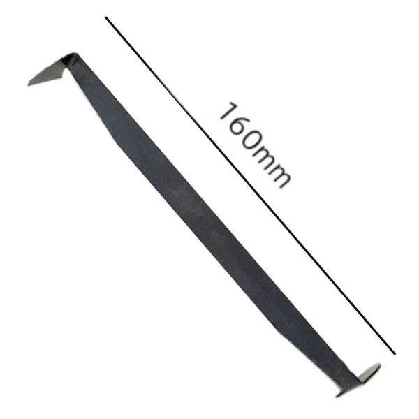 仕上げ用カンナ No.5 黒帯鉄製 長さ160ｍｍ 陶芸用 成型 陶芸 小道具 細工 陶芸教室