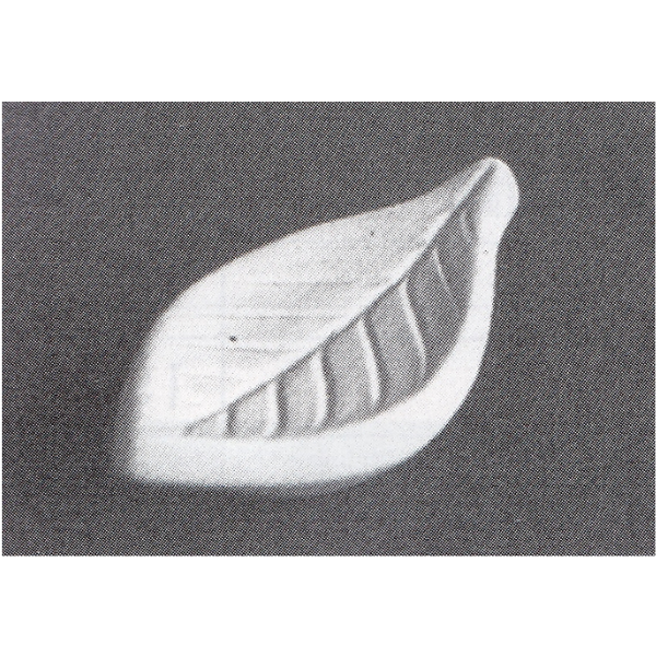 手押し用 石膏型 箸置き 木の葉 合わせ 65×36ｍｍ KB-58-7 陶芸用 型 陶芸 陶芸教室 手押 はしおき