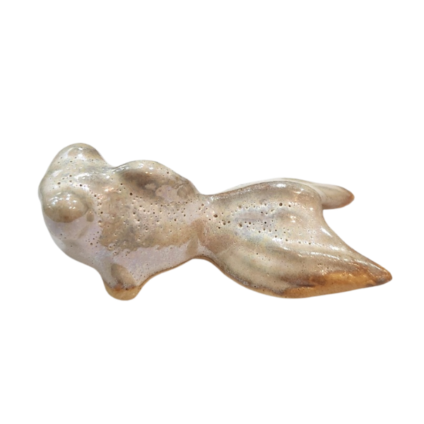 手押し用 石膏型 箸置き 金魚 合わせ 70×35ｍｍ  陶芸用 型 陶芸 陶芸教室 手押 はしおき きんぎょ