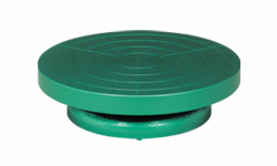 手回し ろくろ φ220mm 高55ｍｍ 陶芸用 手ろくろ ロクロ 手びねり 絵付け 装飾に