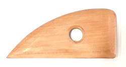 コテ　標準型　No.4　堅木材　100×50mm　陶芸用　