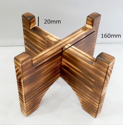 サーバー台　Φ160ｍｍ×高さ約140ｍｍ　焼酎サーバー台　陶芸用　手作りなので多少の誤差はあります