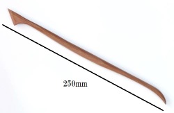 特大木ベラ　No.12（長さ：250ｍｍ）陶芸用　粘土をカットしたり整えたり滑らかにする道具です　