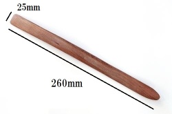 特大木ベラ　No.16（長さ260ｍｍ ／幅25ｍｍ）陶芸用　粘土をカットしたり整えたり滑らかにする道具です　
