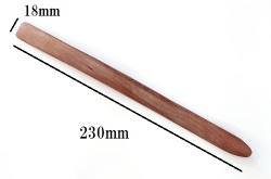 特大木ベラ　No.15（長さ230ｍｍ／幅18ｍｍ）陶芸用　粘土をカットしたり整えたり滑らかにする道具です　