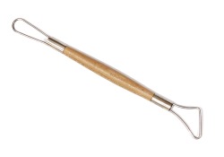 丸線カキベラ　No.1（長さ200mm）丸線ワイヤー　陶芸用　初心者から上級者まで　