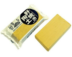 野焼き陶土 1kg　陶芸用　粘土　　粘土