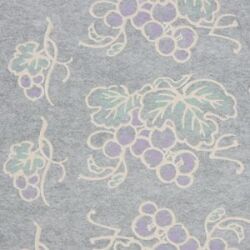 盛り絵転写紙　ぶどう　陶芸用　焼成温度：1,100～1,250℃（和紙　200×300mm　A4）