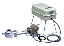 灯油窯用バーナ 自動点火式バーナ 燃料タンク・ホース3m付 灯油窯 バーナー