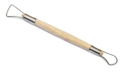 平線カキベラ No.11 長さ約190mm 陶芸用 安全 陶芸 陶芸教室 カキベラ へら かきべら