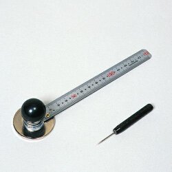 陶芸 サークルカッター 有効寸法 直径60～300mm たたら板を円形 三日月 扇形などに制作するときに カッター