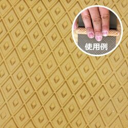 ハンドローラー 100×径15mm HR-16 木製 模様付け 陶芸用 コロコロ 模様 陶芸教室 陶芸