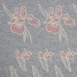 盛り絵転写紙 あやめ 陶芸用 焼成温度：1,100～1,250℃（和紙 200×300mm A4）