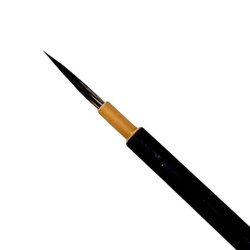 陶芸 細描面相 狸毛 糸ひき 陶芸用 筆 陶芸 陶芸教室 面相 細描