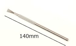 ブラシ 小 長さ140mm 陶芸用 模様付け 陶芸 細工 陶芸教室 粘土