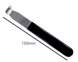 仕上げカンナ用 ステンレス 長さ155ｍｍ 幅20ｍｍ 滑りにくいグリップ 陶芸教室 カンナ かんな 陶芸