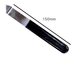 仕上げカンナ用 ステンレス 長さ155ｍｍ 幅20ｍｍ 滑りにくいグリップ 陶芸教室 カンナ かんな 陶芸