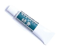 陶芸用 下絵の具 緑青 17g 単品 チューブ 焼成温度800℃～1300℃ 無鉛 混色可 絵の具