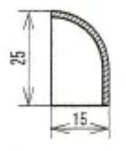 超硬カンナ 特殊 半R カミソリ 小 磁器成形乾燥後の削り仕上げ 陶器の削り 寿命の長い切れ味 特殊形状品の制作可能 ちょうこう かんな カンナ