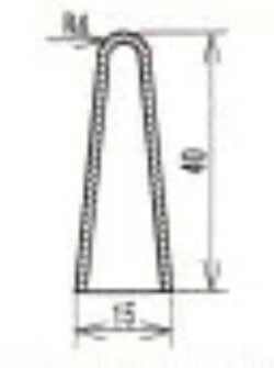 超硬カンナ 先丸 カミソリ 特大 磁器成形乾燥後の削り仕上げ 陶器の削り 寿命の長い切れ味 特殊形状品の制作可能 ちょうこう かんな カンナ