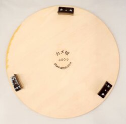 はめ込み式カメ板 250ｍｍΦ用 グット電機製ろくろ専用（25cmのターンテーブル専用カメ板）シナ合板製 3点はめ込み式 ろくろへの取り付けも簡単