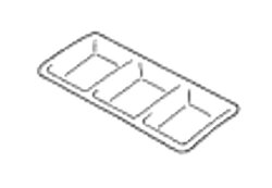 手押し用 石膏型 薬味入 KB-31-1 105×237×17H ｍｍ 陶芸用 型 陶芸 陶芸教室 皿うつわ 器