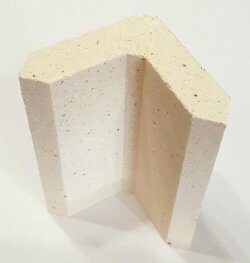 L型 支柱 150mm 陶芸用 エル 陶芸 窯 焼成