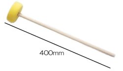 柄付き スポンジ Φ70×30ｍｍ 成形作品の地肌を滑らかに 陶芸用 丸い スポンジ