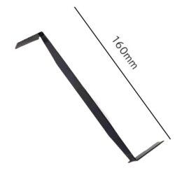 仕上げ用カンナ No.3 黒帯鉄製 長さ160ｍｍ 陶芸用 成型 陶芸 小道具 細工 陶芸教室