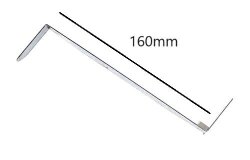 仕上げ用カンナ No.21 黒帯鉄製 陶芸用 長さ180ｍｍ 成型 陶芸 小道具 細工 陶芸教室