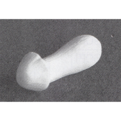 手押し用 石膏型 箸置き 松茸 合わせ 64×25ｍｍ KB-58-3 陶芸用 型 陶芸 陶芸教室 手押 はしおき