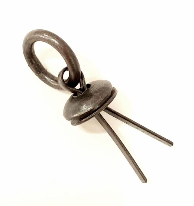 掛花金具 丸銅上 （銅製） 陶芸用 壁掛け 花器 掛花 吊るす