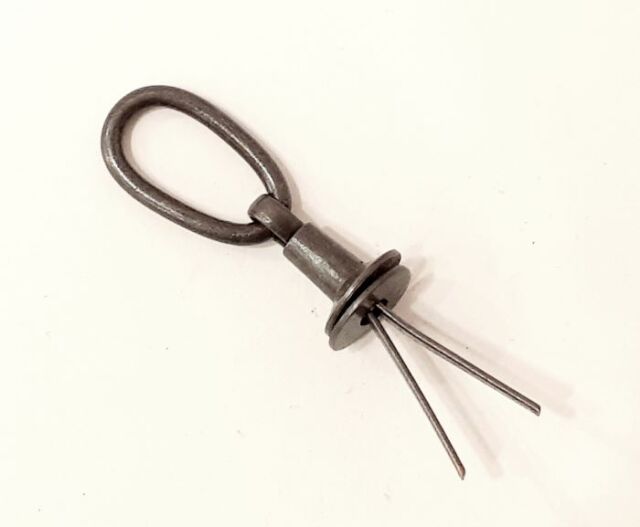 掛花金具 変形楕円3鉄 （鉄製） 陶芸用 壁掛け 花器 掛花 吊るす