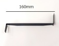 仕上げ用カンナ　No.17　黒帯鉄製　長さ160ｍｍ　陶芸用　高台をつけたり、側面の肉厚の調整に　