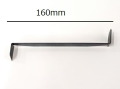 仕上げ用カンナ　No.22　黒帯鉄製　陶芸用　長さ：160ｍｍ