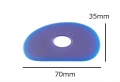 ポリマーリブ0　（ゴムコテ）　MUDTOOLS　SHERRILL（75×35ｍｍ）　陶芸用　【メール便で発送の為、日時指定、代引き不可です】