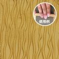 ハンドローラー（100×径15mm）HR-02　木製　ローラーを粘土に転がして模様を浮き出すのに使います　陶芸用　