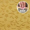 ハンドローラー（100×径15mm）HR-42　木製　ローラーを粘土に転がして模様を浮き出すのに使います　陶芸用　