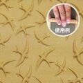 ハンドローラー（100×径15mm）HR-45　木製　ローラーを粘土に転がして模様を浮き出すのに使います　陶芸用　
