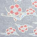 盛り絵転写紙 枝梅 陶芸用 焼成温度：1,100～1,250℃（和紙 200×300mm A4）