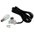 照明器具 K 電球付 プラソケットE12 コード2m プラグ付 電球10W ネジ