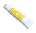 陶芸用 下絵の具 黄 17g 単品 チューブ 焼成温度800℃～1300℃ 無鉛 混色可 絵の具