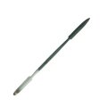 ホルベイン 鉄ベラ No.3 全長185ｍｍ 刃先サイズ45×9ｍｍ 先細ほこ型 上そり 両側のこ刃 陶芸用 へらヘラ 鉄 陶芸