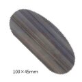 スチールスクレーパー ギザギザ 鉄ゴテ 100×45mm 成型 陶芸用 陶芸 小道具 細工 陶芸教室 スチールコテ