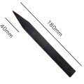仕上げ用カンナ No.6 黒帯鉄製 長さ180ｍｍ 陶芸用 成型 陶芸 小道具 細工 陶芸教室
