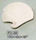 手押し用　石膏型　銘々皿　170×150×H16ｍｍ　FO-39